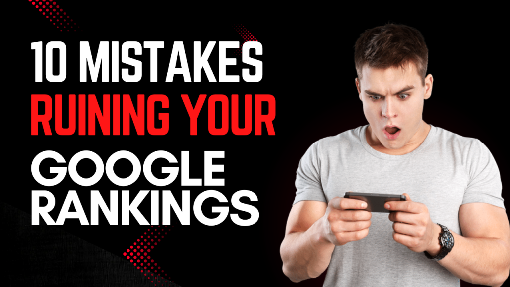 Google ranking mistake